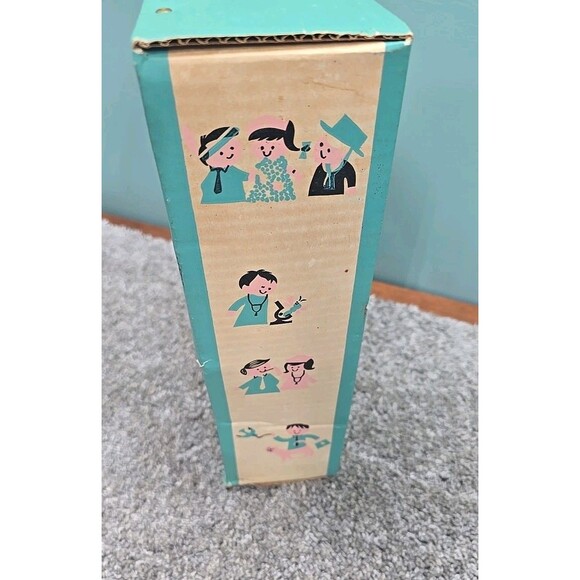 Vintage Transogram Doctor Nurse Medical Play Set Stethoscope Medicine Chest - Picture 13 of 16